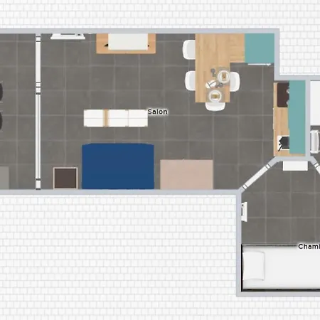 Studio Cabine 4p Proche Mer/piscine/parking شقة آجد