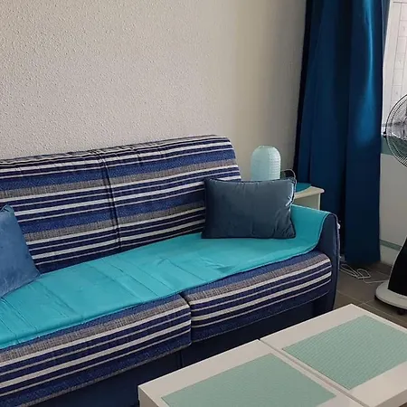 Studio Cabine 4p Proche Mer/piscine/parking آجد